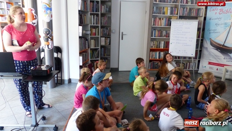 Zdjęcie w galerii na portalu naszraciborz.pl: Lato z biblioteką: skandynawski wtorek, indiański czwartek wiadomości z regionu