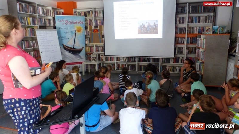 Zdjęcie w galerii na portalu naszraciborz.pl: Lato z biblioteką: skandynawski wtorek, indiański czwartek wiadomości z regionu