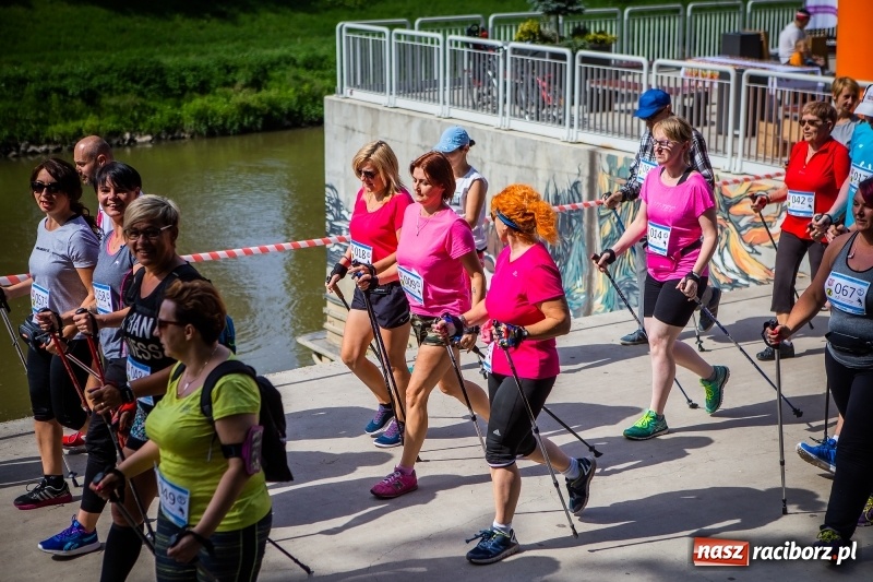 Zdjęcie w galerii na portalu naszraciborz.pl: Nordic Walking koroną wałów w Raciborzu wiadomości z regionu