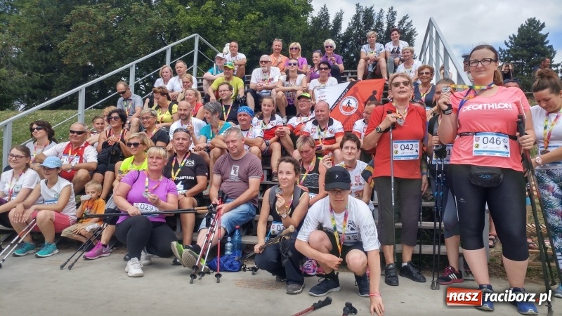 Zdjęcie w galerii na portalu naszraciborz.pl: Nordic Walking koroną wałów w Raciborzu wiadomości z regionu