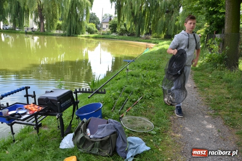 Zdjęcie w galerii na portalu naszraciborz.pl: Zawody Wędkarskie o Puchar Wójta Gminy Krzyżanowice wiadomości z regionu