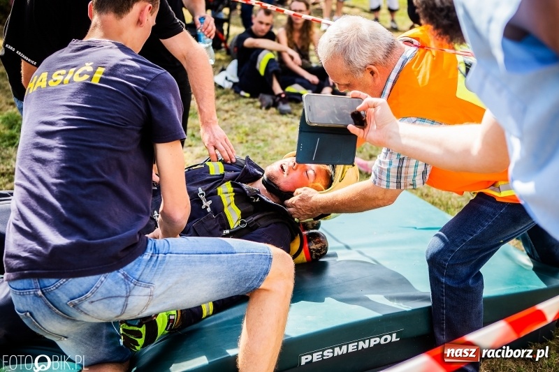 Zdjęcie w galerii na portalu naszraciborz.pl: Żelazny jak strażak. Mordercze zawody w Krzanowicach  wiadomości z regionu