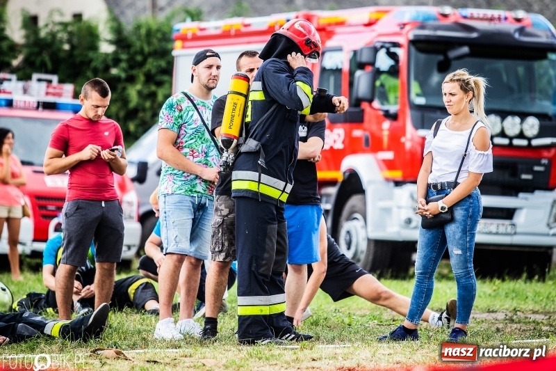 Zdjęcie w galerii na portalu naszraciborz.pl: Żelazny jak strażak. Mordercze zawody w Krzanowicach  wiadomości z regionu