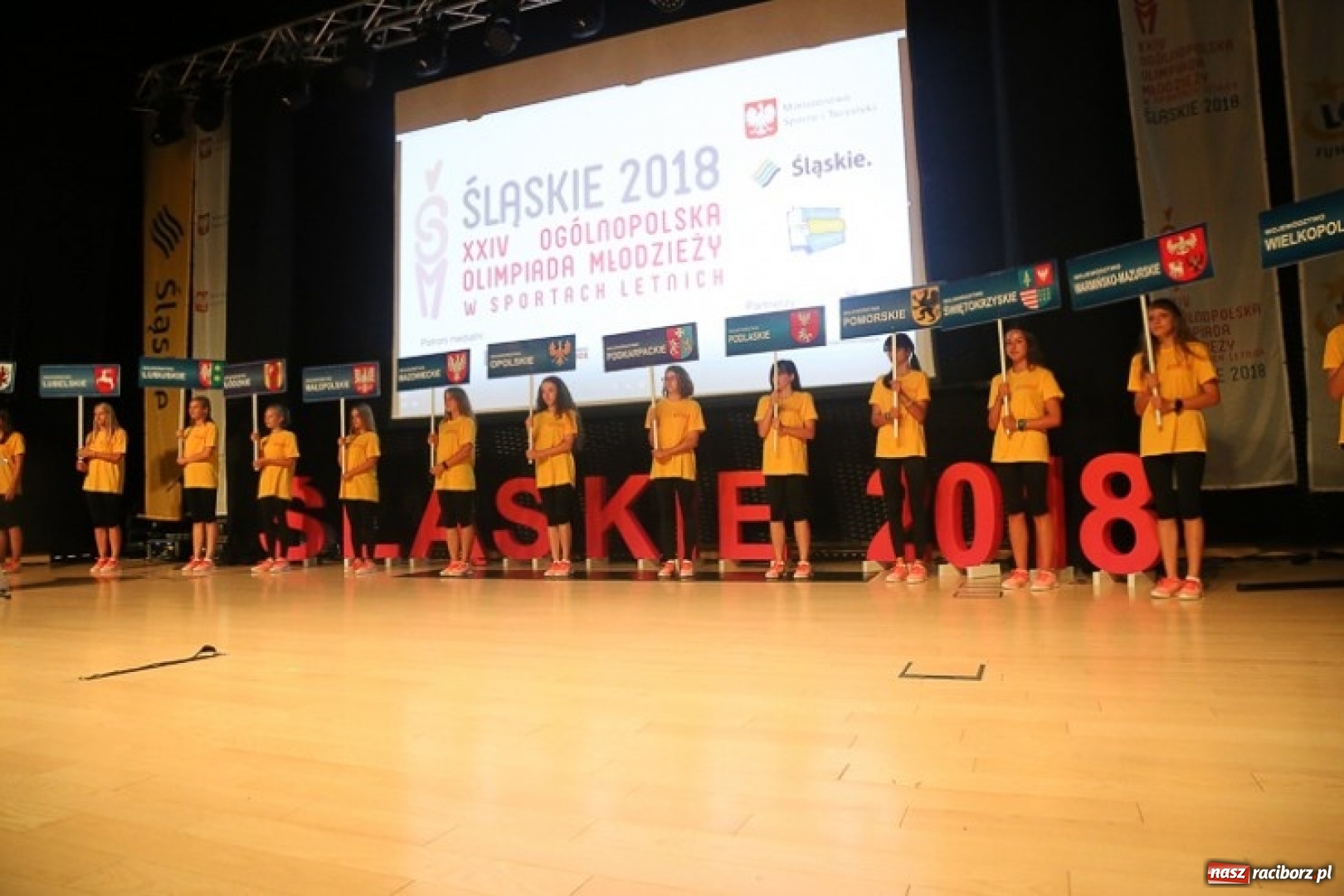 Zdjęcie w galerii na portalu naszraciborz.pl: Trwa XXIV Ogólnopolska Olimpiada Młodzieży w sportach letnich Śląskie 2018 wiadomości z regionu