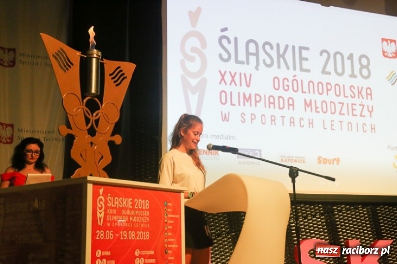 Zdjęcie w galerii na portalu naszraciborz.pl: Trwa XXIV Ogólnopolska Olimpiada Młodzieży w sportach letnich Śląskie 2018 wiadomości z regionu