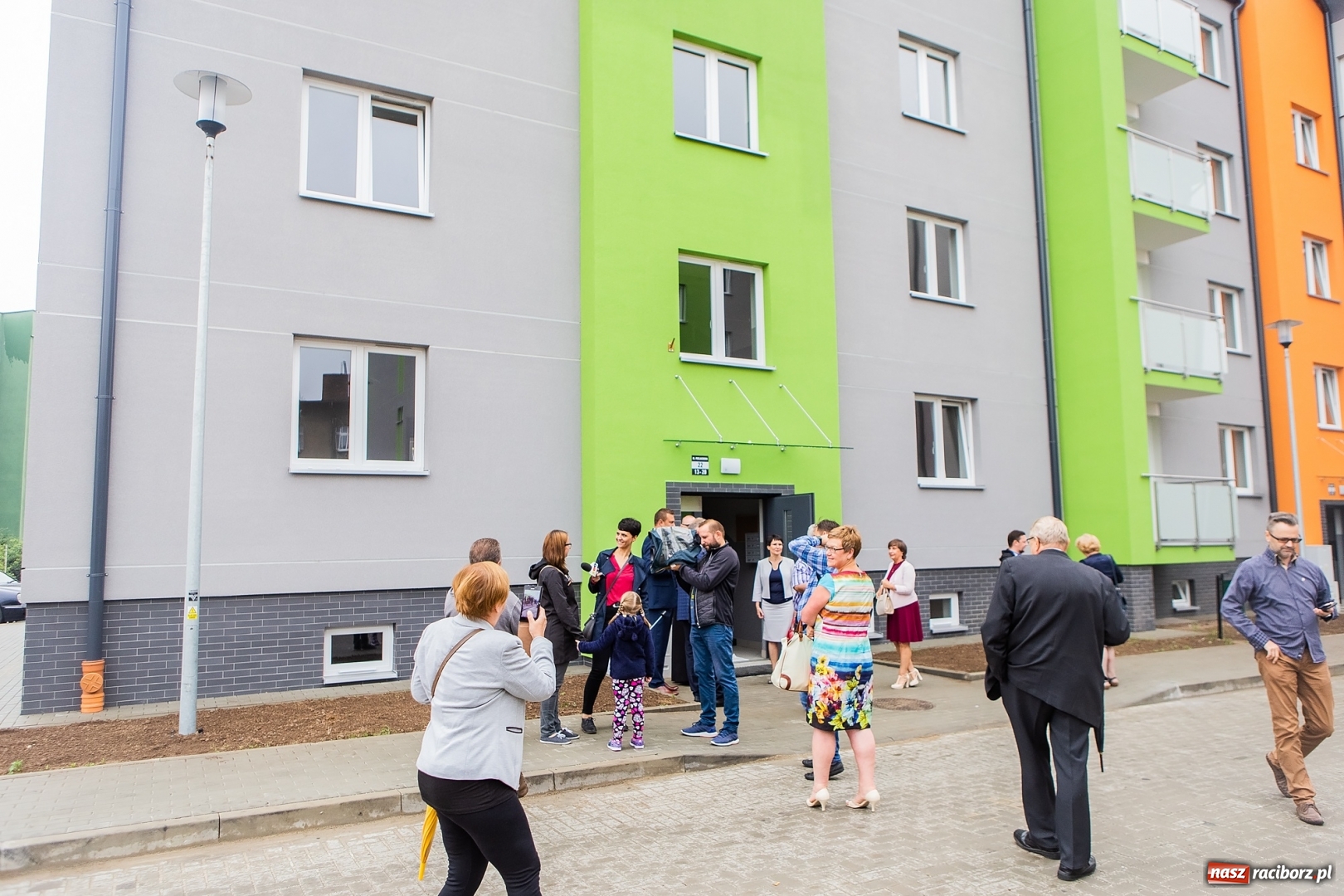 Zdjęcie w galerii na portalu naszraciborz.pl: Miasto oddało kolejnych dwadzieścia nowych mieszkań na Ostrogu  wiadomości z regionu