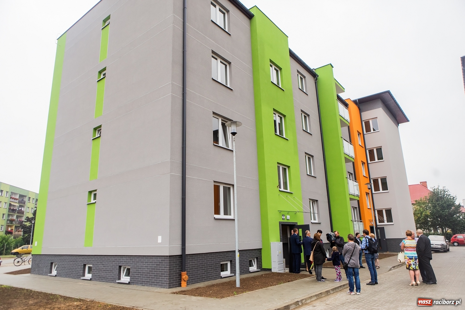 Zdjęcie w galerii na portalu naszraciborz.pl: Miasto oddało kolejnych dwadzieścia nowych mieszkań na Ostrogu  wiadomości z regionu
