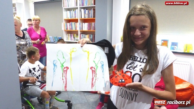 Zdjęcie w galerii na portalu naszraciborz.pl: Uczestnicy Lata z biblioteką nie mogą narzekać na nudę wiadomości z regionu