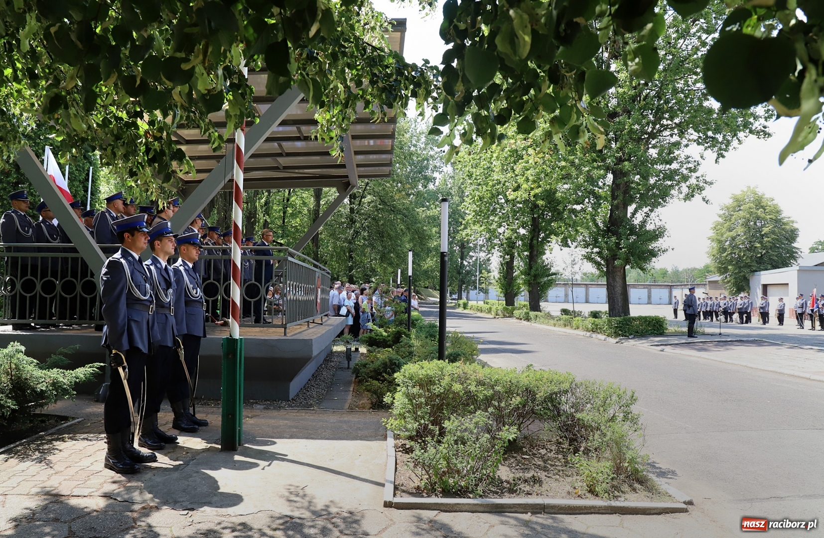 Zdjęcie w galerii na portalu naszraciborz.pl: Nowo przyjęci policjanci złożyli ślubowanie wiadomości z regionu