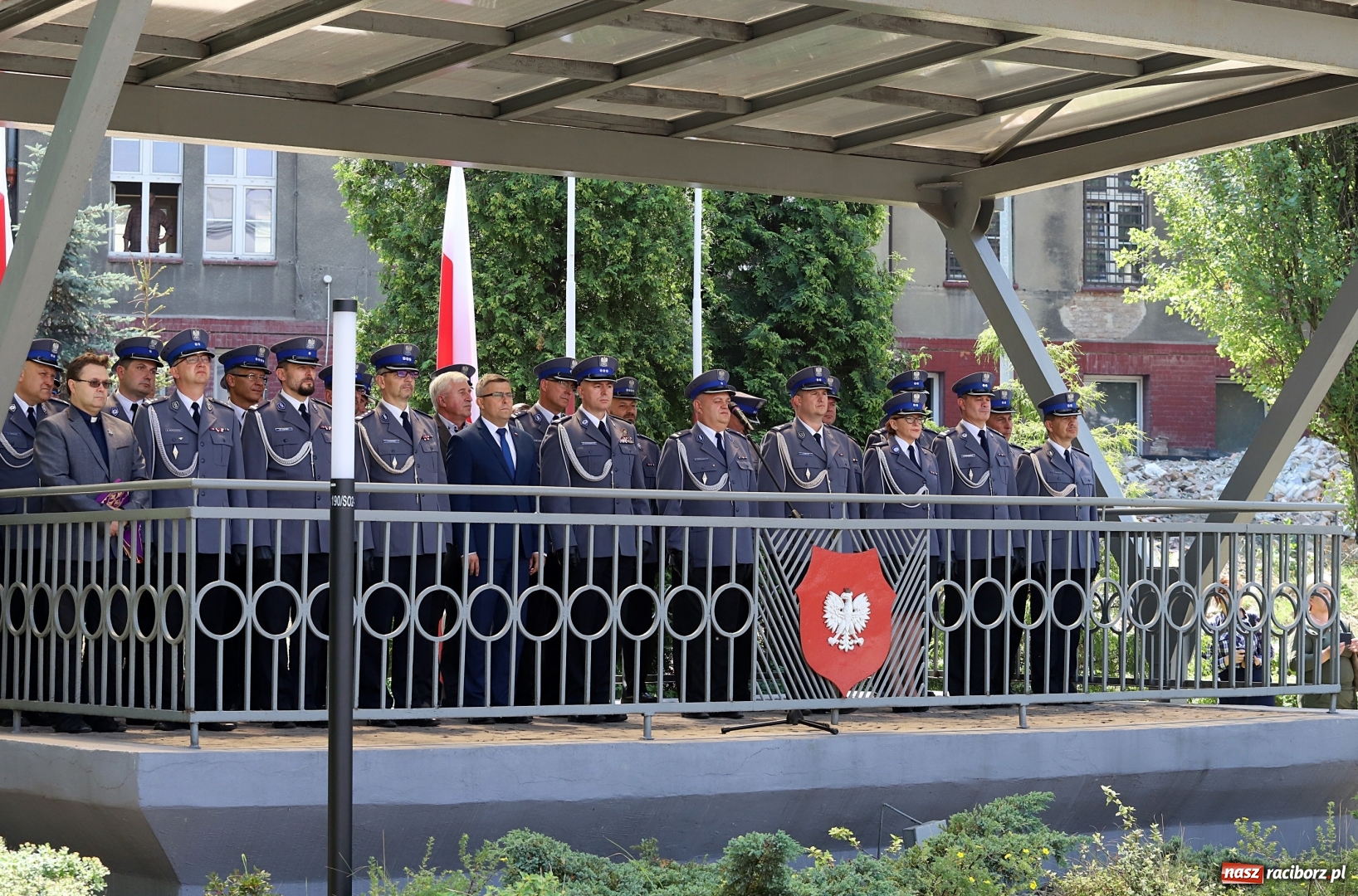 Zdjęcie w galerii na portalu naszraciborz.pl: Nowo przyjęci policjanci złożyli ślubowanie wiadomości z regionu