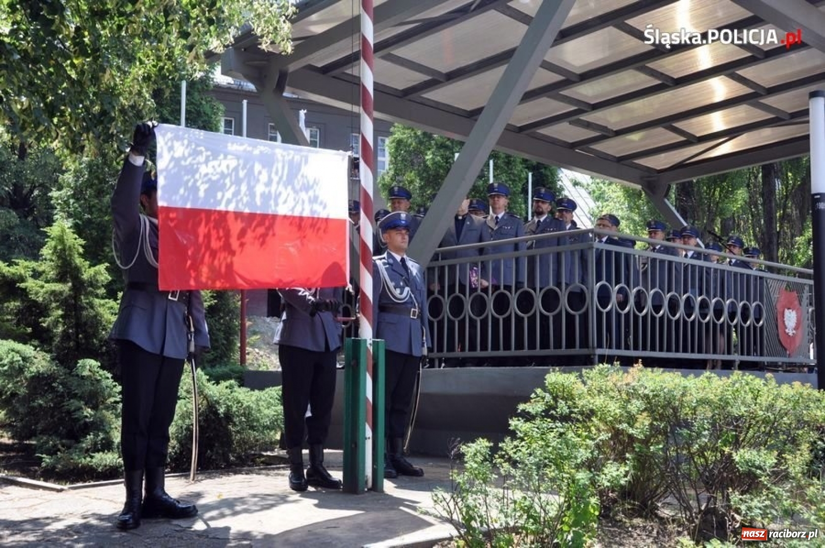 Zdjęcie w galerii na portalu naszraciborz.pl: Nowo przyjęci policjanci złożyli ślubowanie wiadomości z regionu