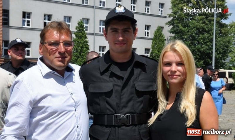 Zdjęcie w galerii na portalu naszraciborz.pl: Nowo przyjęci policjanci złożyli ślubowanie wiadomości z regionu