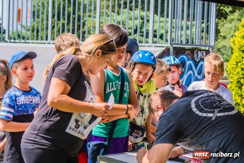 Zdjęcie w galerii na portalu naszraciborz.pl: Warsztaty Extreme City powróciły na skatepark przy Zamkowej wiadomości z regionu