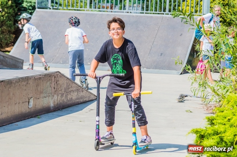 Zdjęcie w galerii na portalu naszraciborz.pl: Warsztaty Extreme City powróciły na skatepark przy Zamkowej wiadomości z regionu