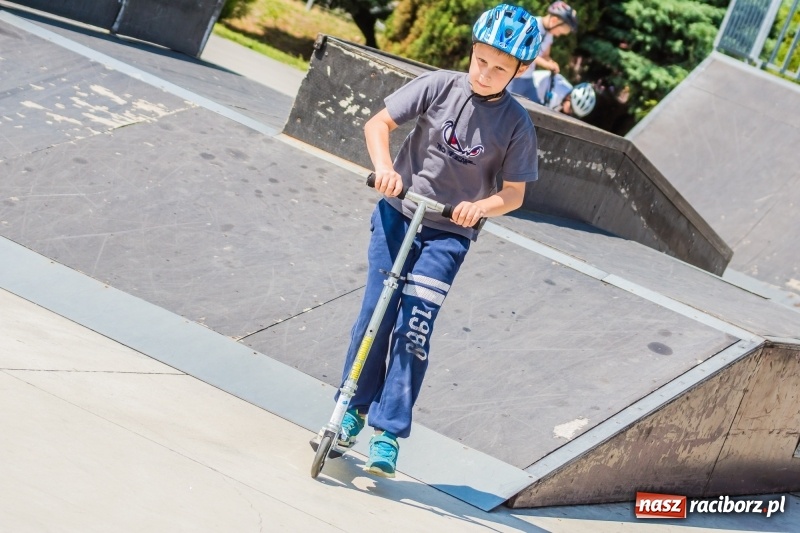 Zdjęcie w galerii na portalu naszraciborz.pl: Warsztaty Extreme City powróciły na skatepark przy Zamkowej wiadomości z regionu