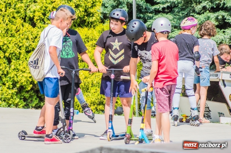 Zdjęcie w galerii na portalu naszraciborz.pl: Warsztaty Extreme City powróciły na skatepark przy Zamkowej wiadomości z regionu