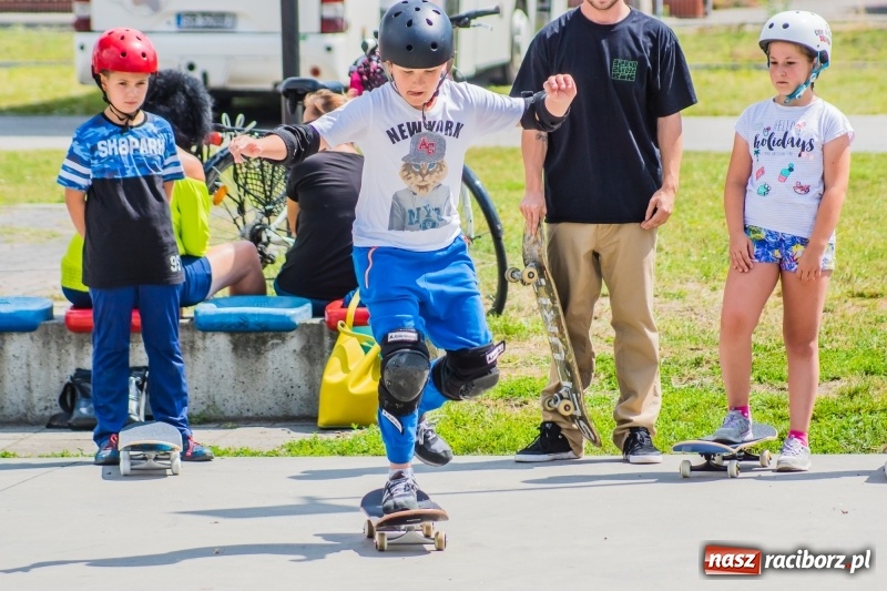 Zdjęcie w galerii na portalu naszraciborz.pl: Warsztaty Extreme City powróciły na skatepark przy Zamkowej wiadomości z regionu
