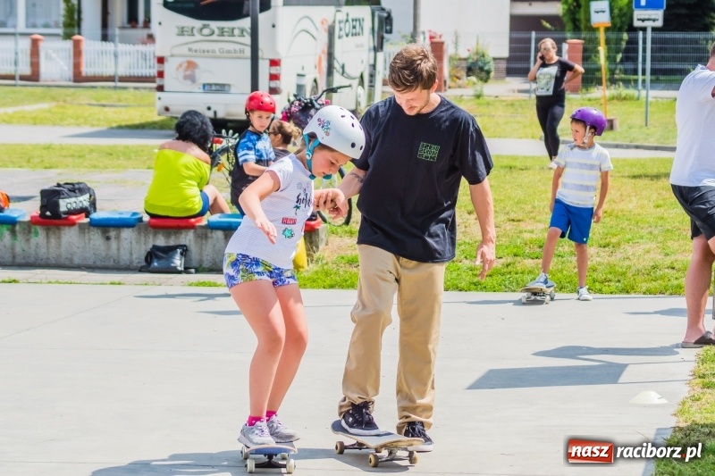 Zdjęcie w galerii na portalu naszraciborz.pl: Warsztaty Extreme City powróciły na skatepark przy Zamkowej wiadomości z regionu
