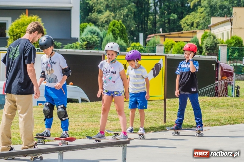 Zdjęcie w galerii na portalu naszraciborz.pl: Warsztaty Extreme City powróciły na skatepark przy Zamkowej wiadomości z regionu