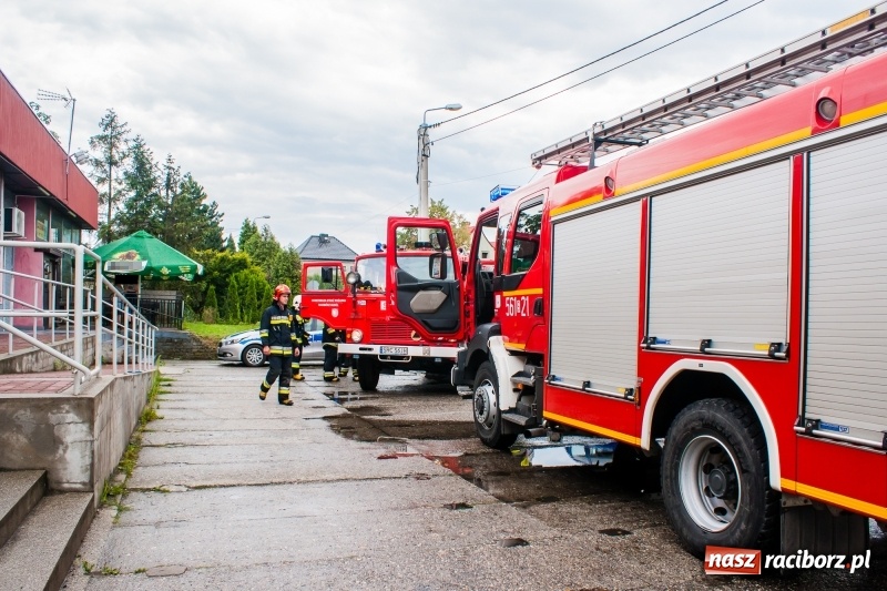 Zdjęcie w galerii na portalu naszraciborz.pl: Pożar na zapleczu obiektu handlowego w Studziennej  wiadomości z regionu