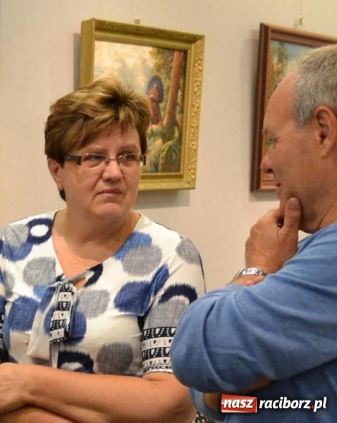 Zdjęcie w galerii na portalu naszraciborz.pl: Z malarstwem na TY Jana Twardowskiego  wiadomości z regionu