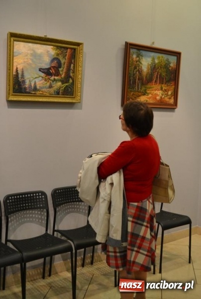 Zdjęcie w galerii na portalu naszraciborz.pl: Z malarstwem na TY Jana Twardowskiego  wiadomości z regionu