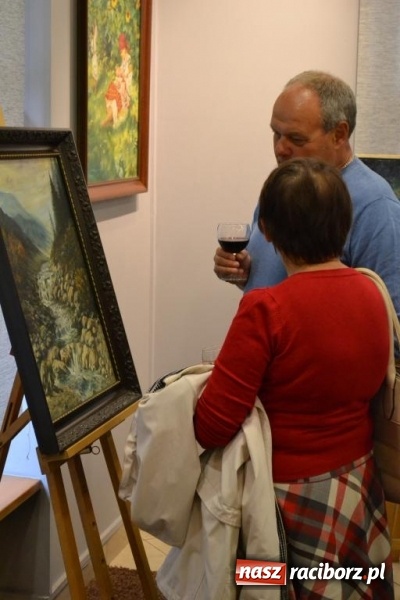 Zdjęcie w galerii na portalu naszraciborz.pl: Z malarstwem na TY Jana Twardowskiego  wiadomości z regionu