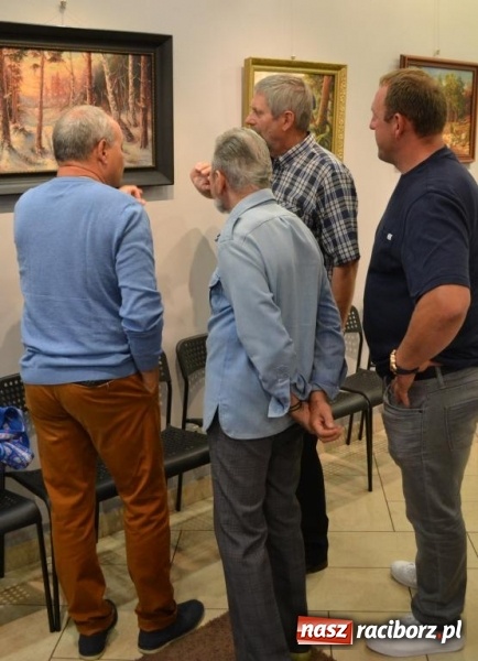 Zdjęcie w galerii na portalu naszraciborz.pl: Z malarstwem na TY Jana Twardowskiego  wiadomości z regionu