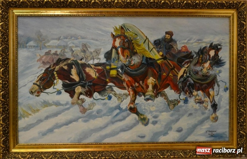 Zdjęcie w galerii na portalu naszraciborz.pl: Z malarstwem na TY Jana Twardowskiego  wiadomości z regionu