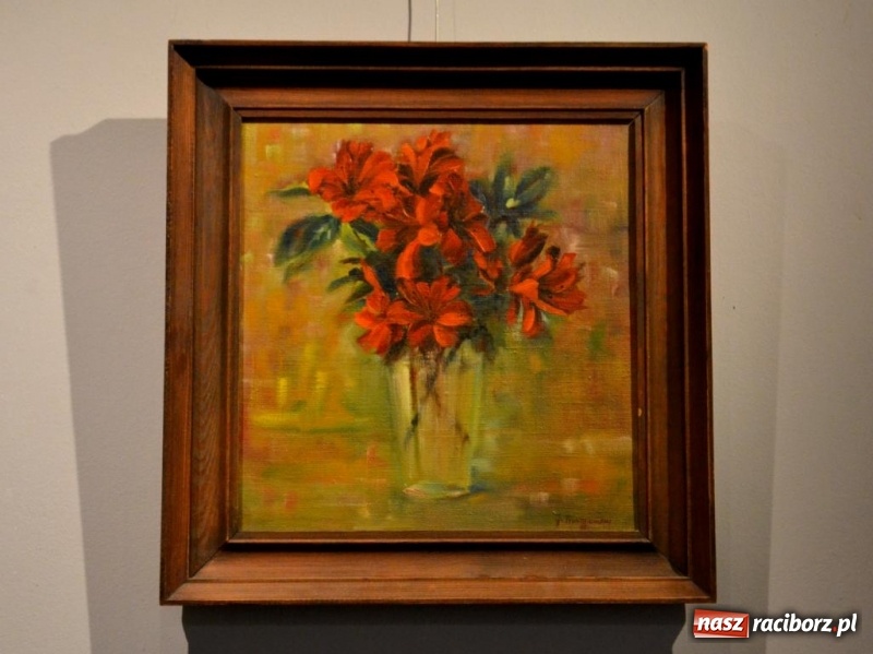 Zdjęcie w galerii na portalu naszraciborz.pl: Z malarstwem na TY Jana Twardowskiego  wiadomości z regionu