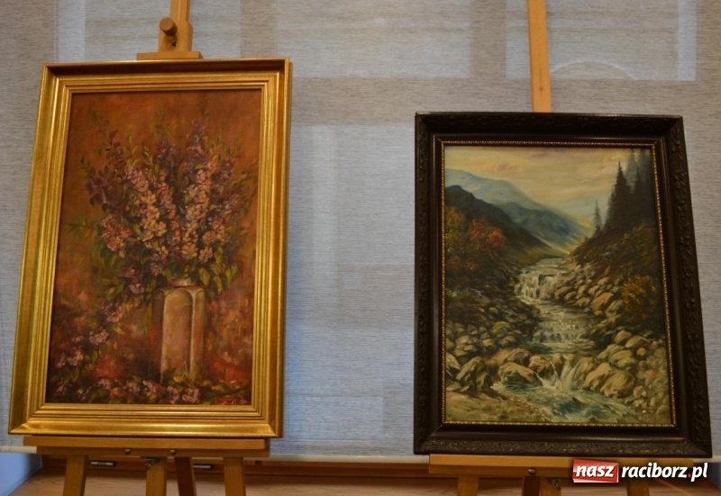 Zdjęcie w galerii na portalu naszraciborz.pl: Z malarstwem na TY Jana Twardowskiego  wiadomości z regionu
