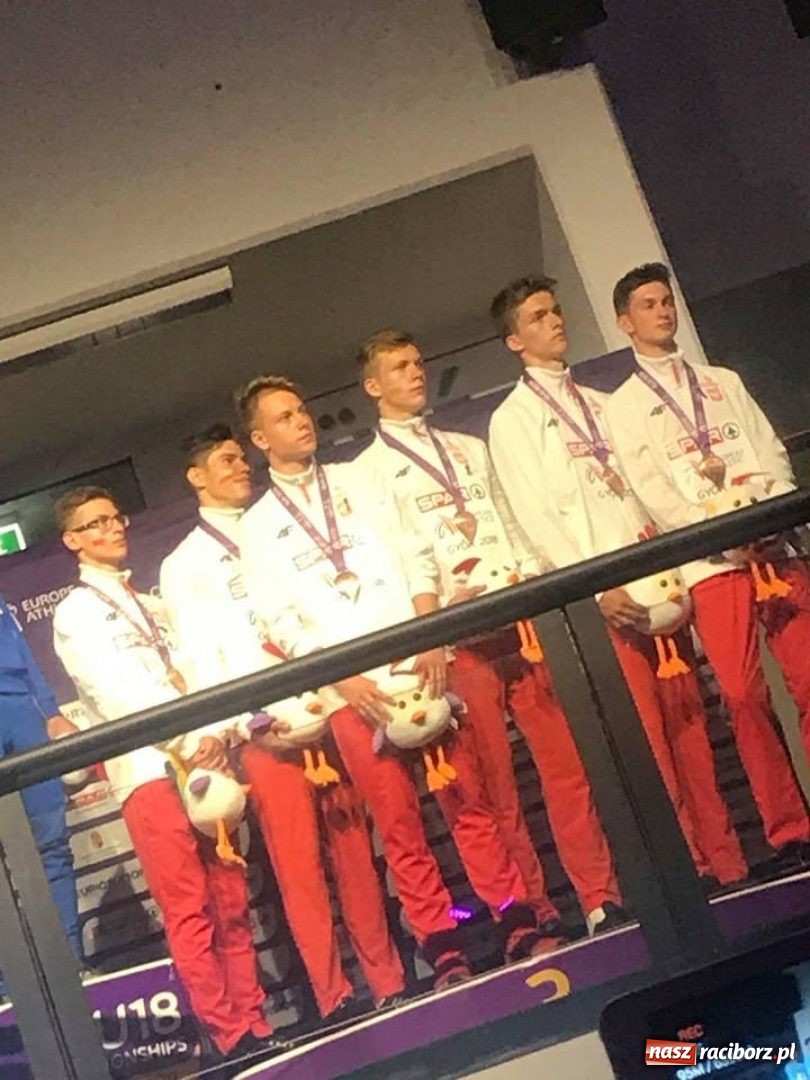 Zdjęcie w galerii na portalu naszraciborz.pl: Patryk Grzegorzewicz z brązowym medalem Mistrzostw Europy U18 wiadomości z regionu