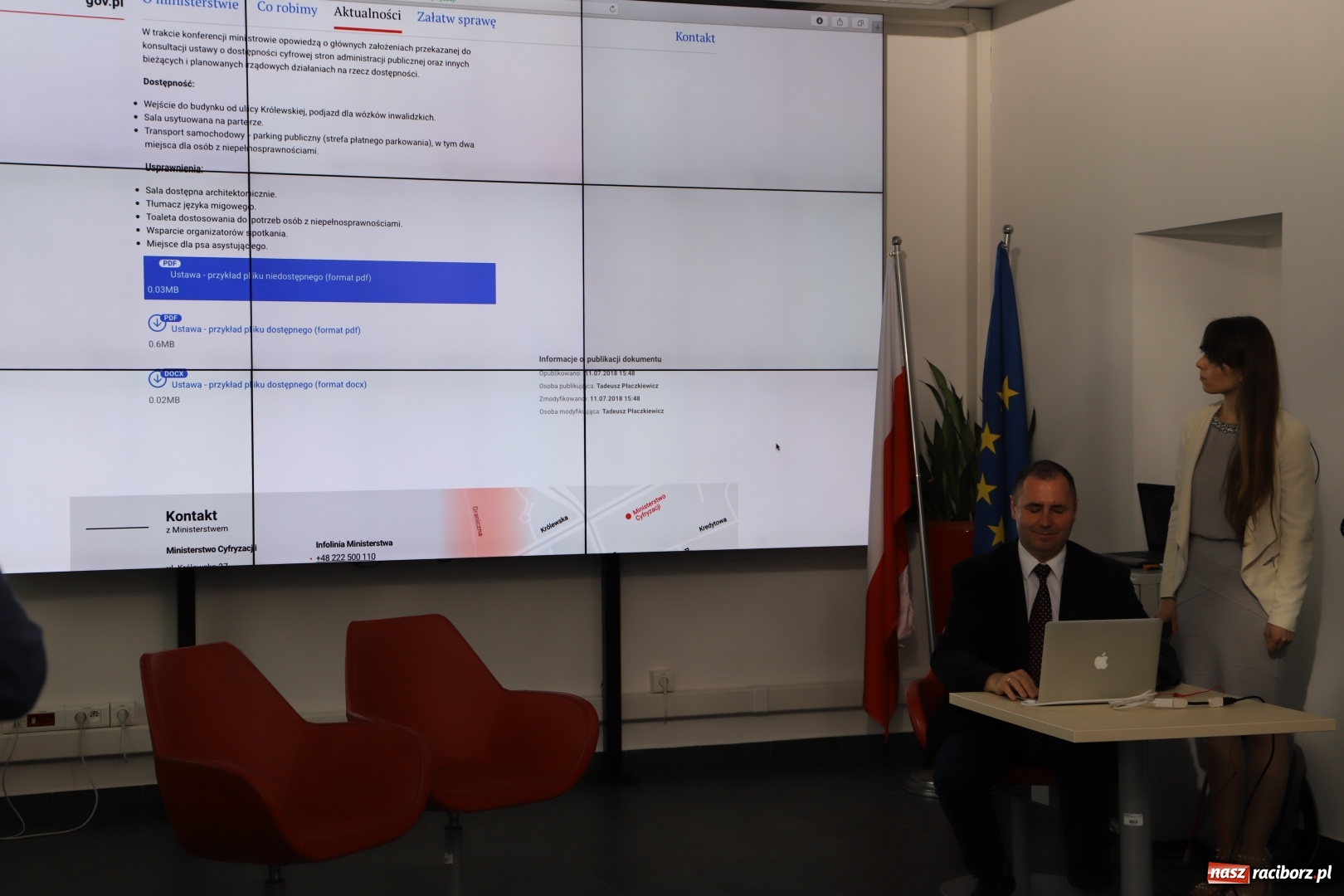 Zdjęcie w galerii na portalu naszraciborz.pl: Włączanie wyłączonych, czyli rządowe serwisy wkrótce dostępne dla wszystkich wiadomości z regionu