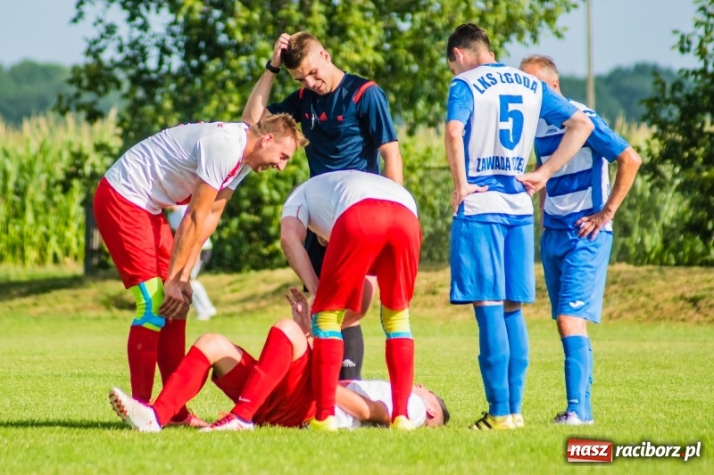 Zdjęcie w galerii na portalu naszraciborz.pl: Sparingowa kanonada w Zawadzie Książęcej wiadomości z regionu