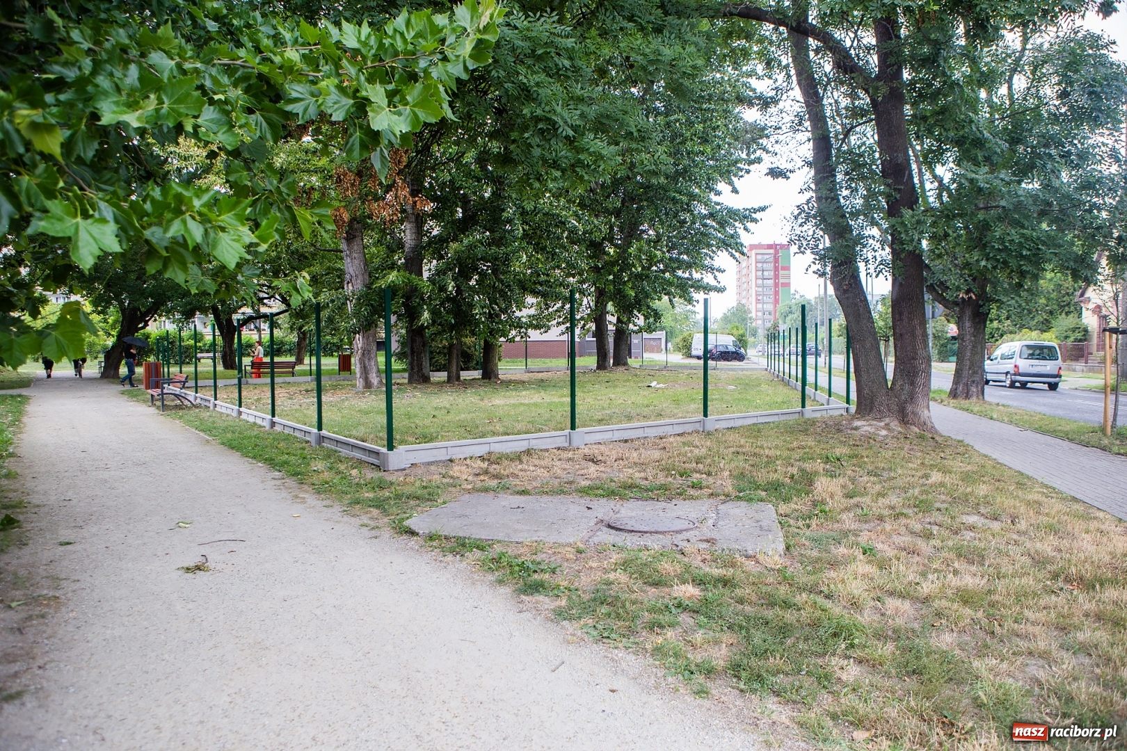 Zdjęcie w galerii na portalu naszraciborz.pl: Co takiego powstaje w parku przy Warszawskiej? wiadomości z regionu