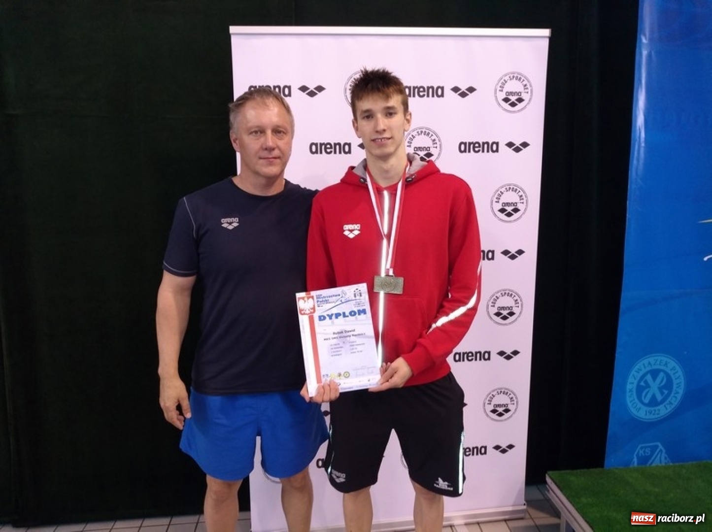 Zdjęcie w galerii na portalu naszraciborz.pl: Pływanie. Medale pływaków SMS-u na Mistrzostwach Polski  wiadomości z regionu