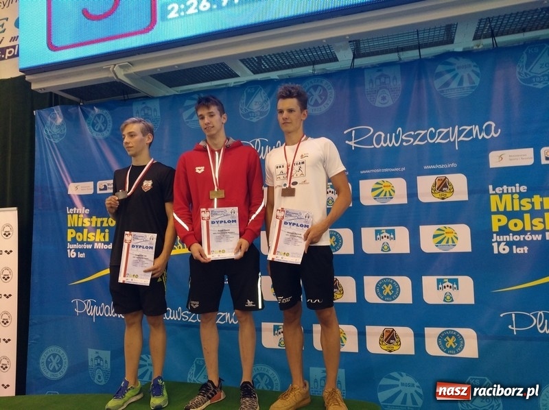 Zdjęcie w galerii na portalu naszraciborz.pl: Pływanie. Medale pływaków SMS-u na Mistrzostwach Polski  wiadomości z regionu