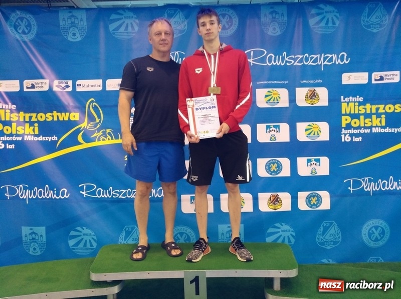 Zdjęcie w galerii na portalu naszraciborz.pl: Pływanie. Medale pływaków SMS-u na Mistrzostwach Polski  wiadomości z regionu