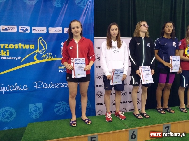 Zdjęcie w galerii na portalu naszraciborz.pl: Pływanie. Medale pływaków SMS-u na Mistrzostwach Polski  wiadomości z regionu