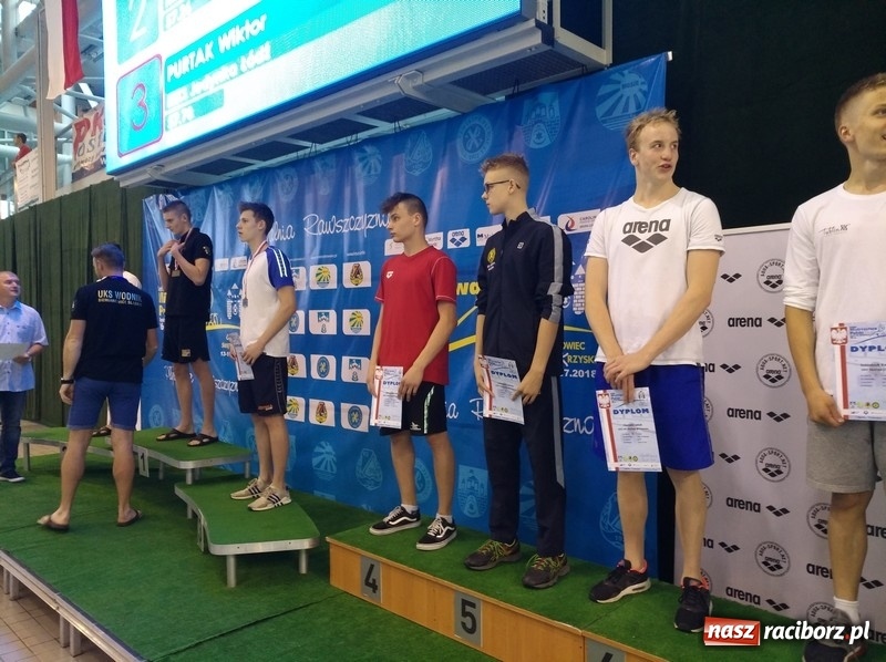 Zdjęcie w galerii na portalu naszraciborz.pl: Pływanie. Medale pływaków SMS-u na Mistrzostwach Polski  wiadomości z regionu