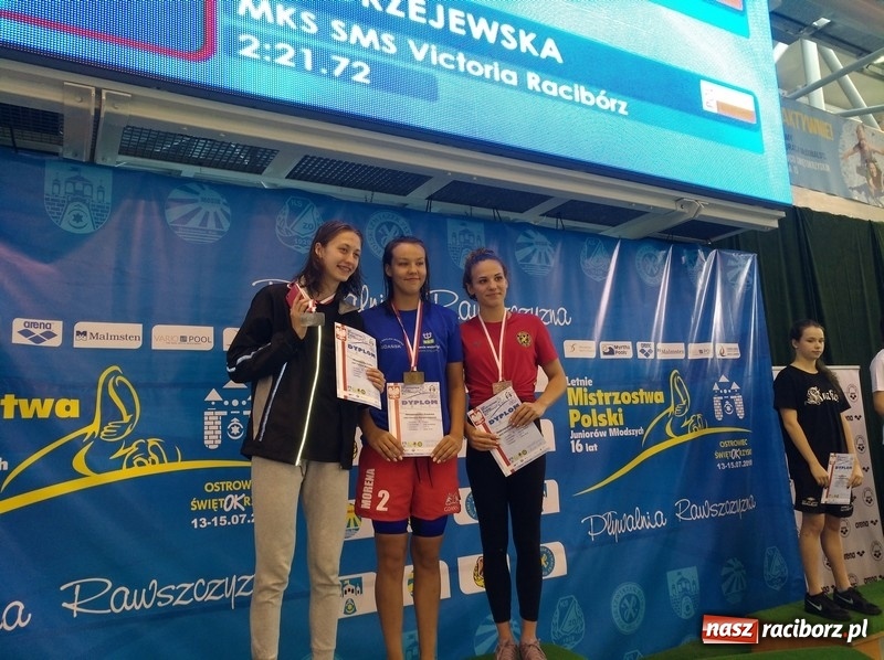 Zdjęcie w galerii na portalu naszraciborz.pl: Pływanie. Medale pływaków SMS-u na Mistrzostwach Polski  wiadomości z regionu