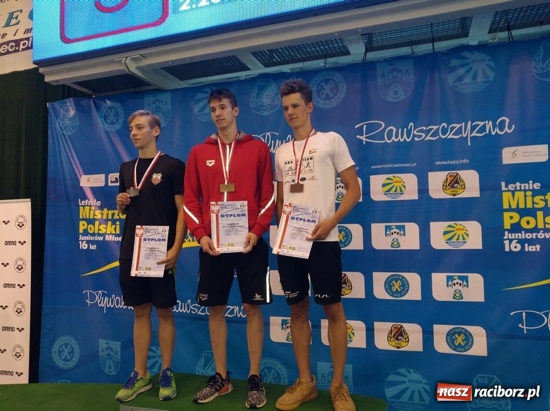 Zdjęcie w galerii na portalu naszraciborz.pl: Pływanie. Medale pływaków SMS-u na Mistrzostwach Polski  wiadomości z regionu