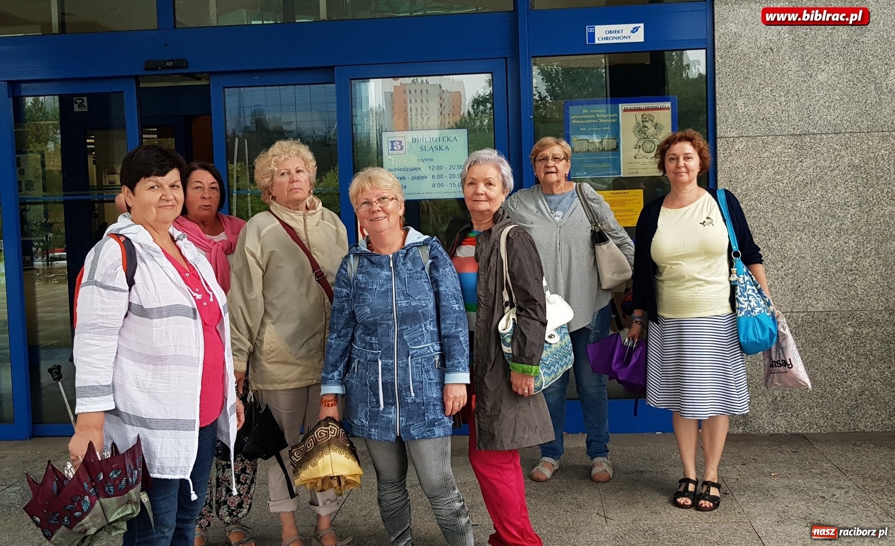 Zdjęcie w galerii na portalu naszraciborz.pl: Klub Przyjaciół Biblioteki na Ostrogu z wizytą w Katowicach wiadomości z regionu