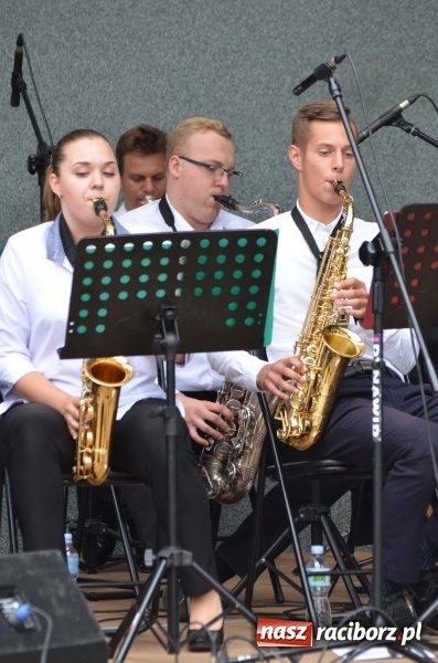 Zdjęcie w galerii na portalu naszraciborz.pl: Od Bacha do Beatlesów. Orkiestra RCK koncertowała w parku Roth wiadomości z regionu