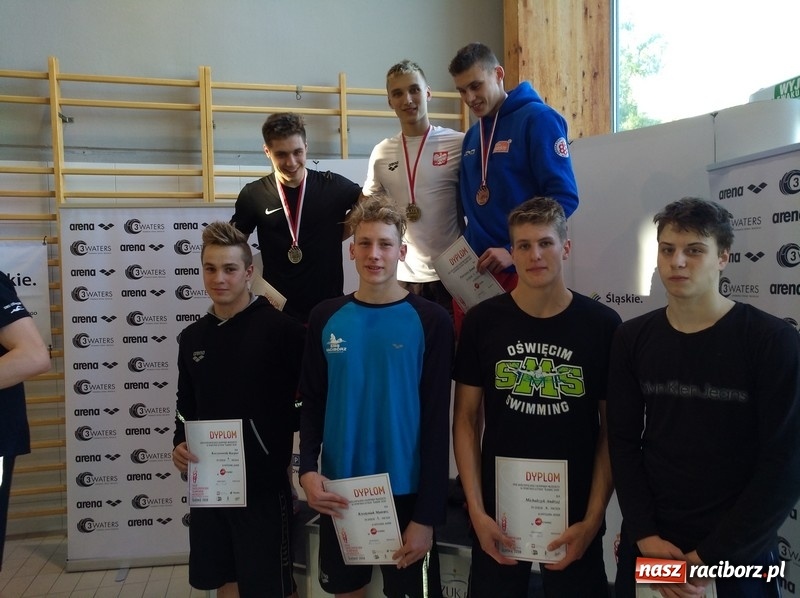 Zdjęcie w galerii na portalu naszraciborz.pl: Pływanie. Brąz Pawła Smolińskiego na OOM w Gliwicach wiadomości z regionu