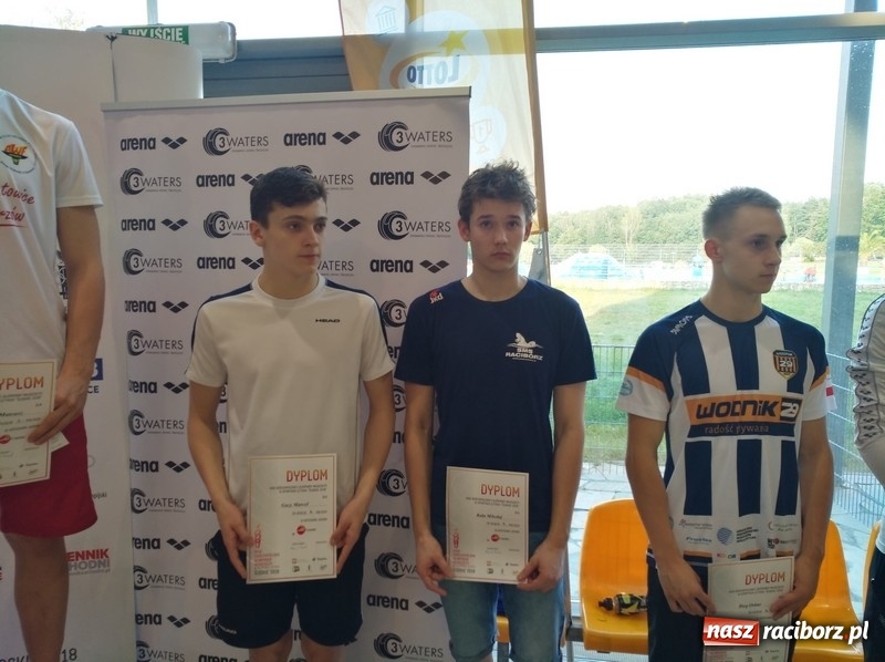 Zdjęcie w galerii na portalu naszraciborz.pl: Pływanie. Brąz Pawła Smolińskiego na OOM w Gliwicach wiadomości z regionu