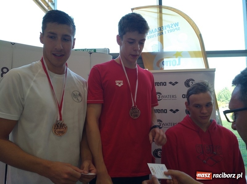 Zdjęcie w galerii na portalu naszraciborz.pl: Pływanie. Brąz Pawła Smolińskiego na OOM w Gliwicach wiadomości z regionu