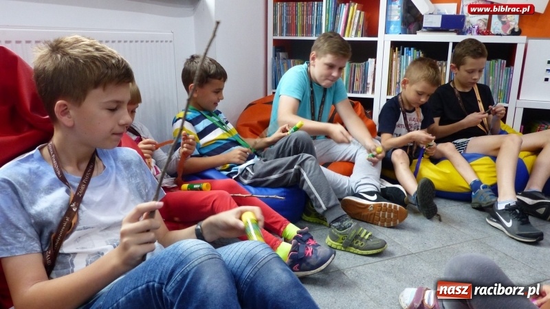 Zdjęcie w galerii na portalu naszraciborz.pl: Akademia małego czarodzieja w raciborskiej bibliotece wiadomości z regionu