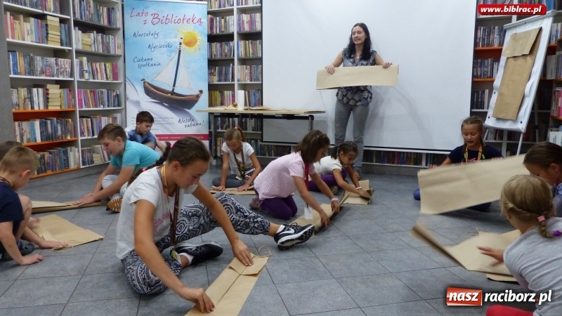 Zdjęcie w galerii na portalu naszraciborz.pl: Akademia małego czarodzieja w raciborskiej bibliotece wiadomości z regionu