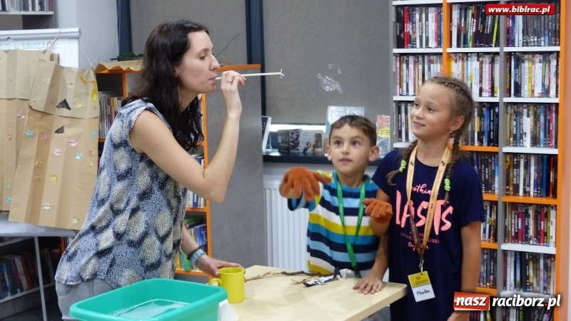Zdjęcie w galerii na portalu naszraciborz.pl: Akademia małego czarodzieja w raciborskiej bibliotece wiadomości z regionu